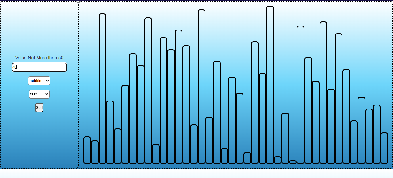 Sorting Algorithm Visualizer